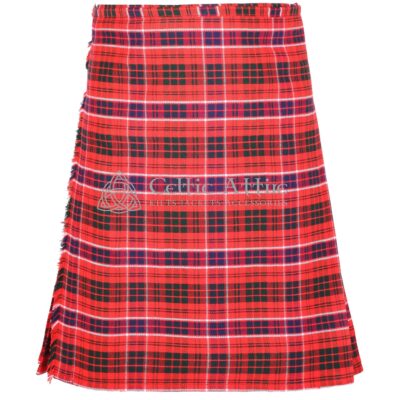 Macrae Red Tartan 8 Yard Kilt