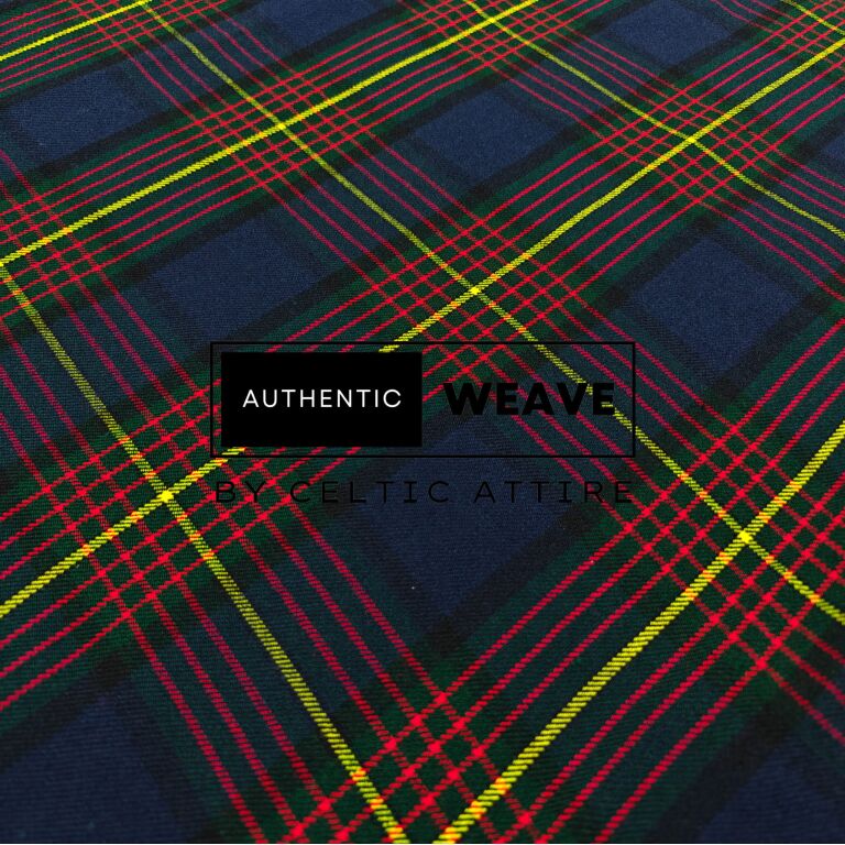 Muir Modern Fabric16 Oz Acrylic Scottish Tartan