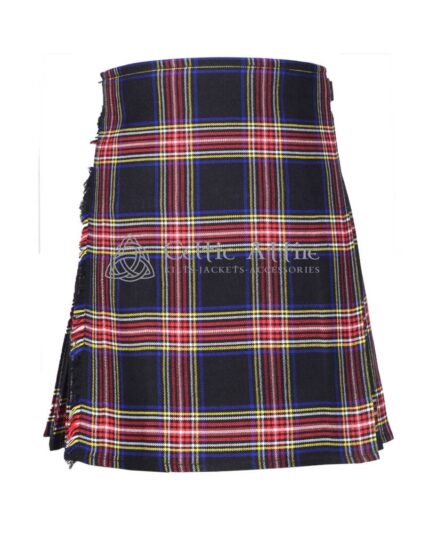 Stewart Black Tartan Kilt