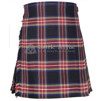 Stewart Black Tartan Kilt