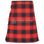 Ulster Red Modern Tartan 8 Yard Kilt