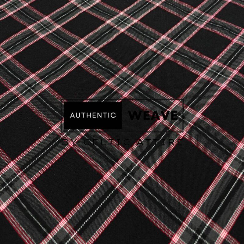 Black Magic Tartan Fabric 16 Oz Acrylic