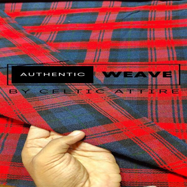Machlachlan Tartan Fabric 16 Oz Acrylic Scottish Tartan