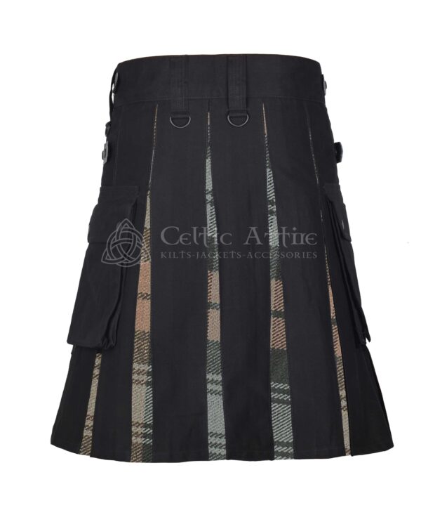 Black Watch Weathered Cotton Hybrid Utility Kilt - Image 3