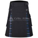 Blue Douglas Cotton Hybrid Utility Kilt