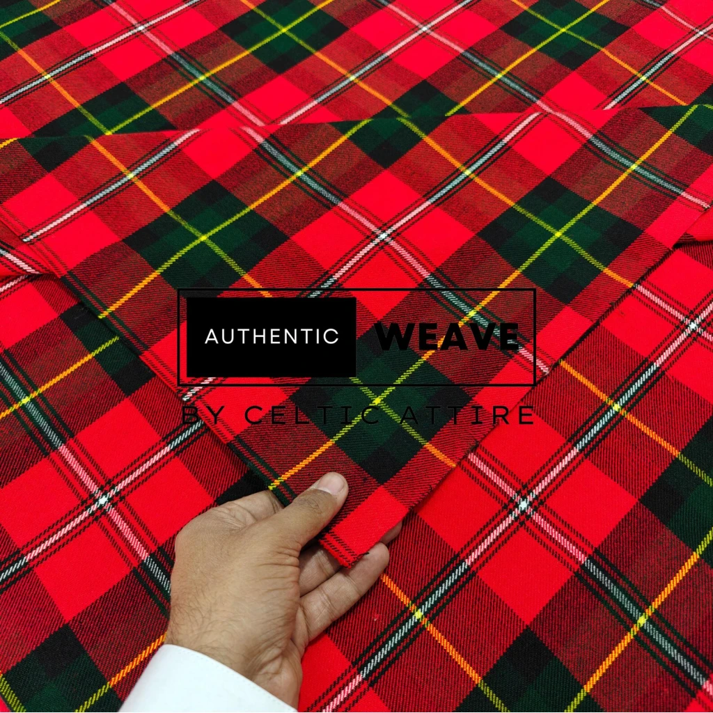 Boyd Modern Tartan Fabric 16 Oz Acrylic Scottish Tartan 