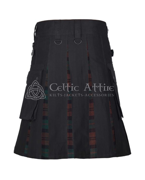 Brown Watch Cotton Hybrid Utility Kilt - Image 3