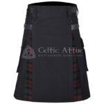 Brown Watch Cotton Hybrid Utility Kilt