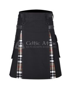 Camel Thompson Cotton Hybrid Utility Kilt