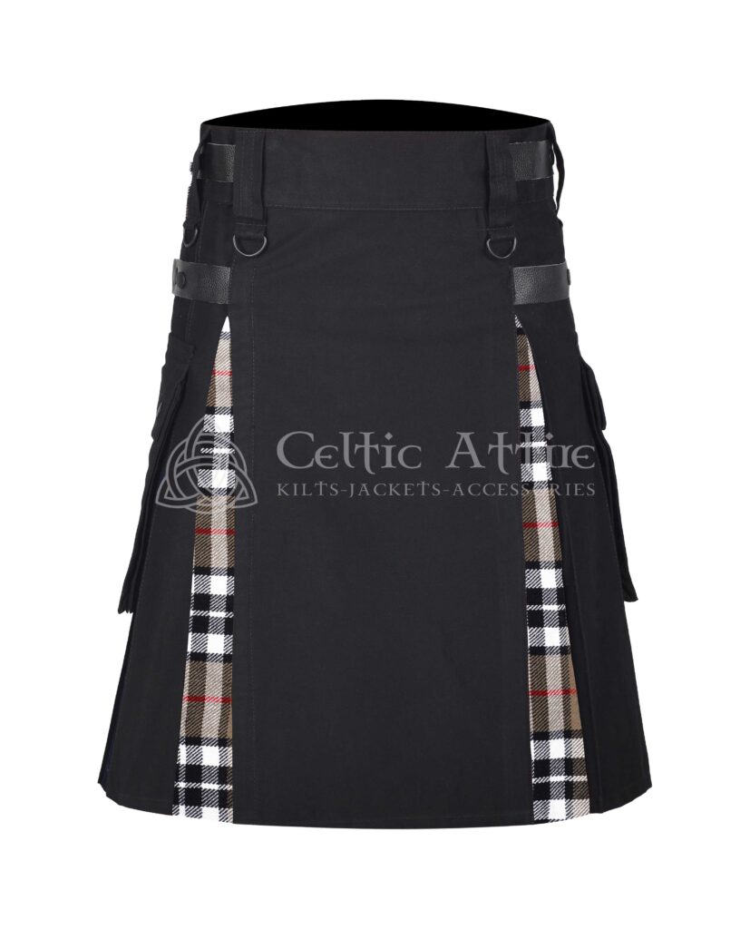  Camel Thompson Cotton Hybrid Utility Kilt 
