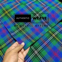Clan Wood Tartan Fabric 16 Oz Acrylic Scottish Tartan