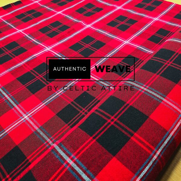 Cunningham Tartan Fabric 16 Oz Acrylic Scottish Tartan - Image 3