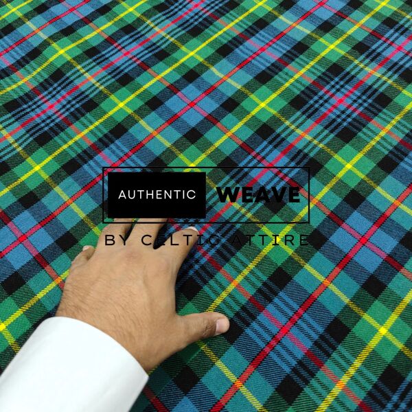 Farquharson Ancient Tartan Fabric 16 Oz Acrylic Scottish Tartan - Image 2
