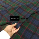 Fletcher Modern Tartan Fabric 16 Oz Acrylic Scottish Tartan