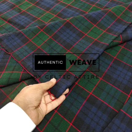 Fletcher Modern Tartan Fabric 16 Oz Acrylic Scottish Tartan