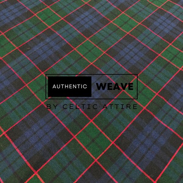 Fletcher Modern Tartan Fabric 16 Oz Acrylic Scottish Tartan - Image 2