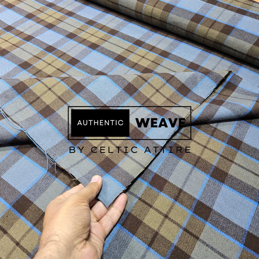 Fraser Muted Tartan Fabric 16 Oz Acrylic Scottish Tartan 