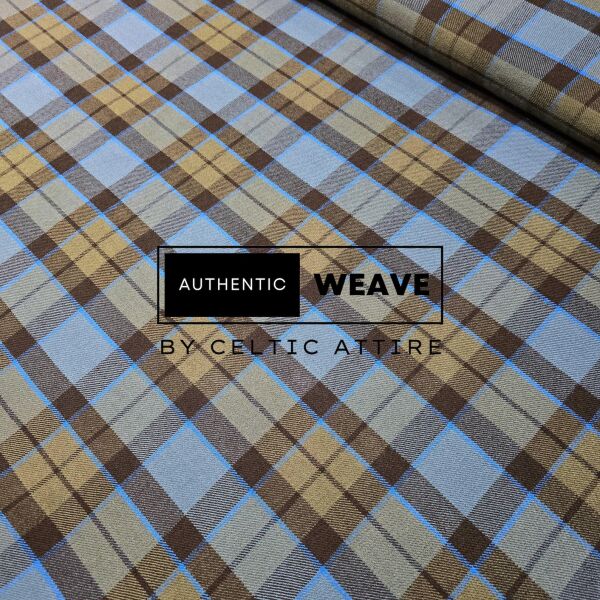 Fraser Muted Tartan Fabric 16 Oz Acrylic Scottish Tartan - Image 3