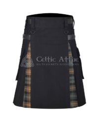Gordon Weathered Cotton Hybrid Utility Kilt