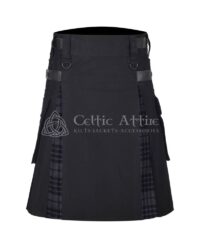 Gray Watch Cotton Hybrid Utility Kilt