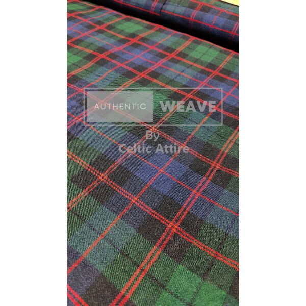 Guthrie Modern Tartan Fabric 16 Oz Acrylic Scottish Tartan - Image 2