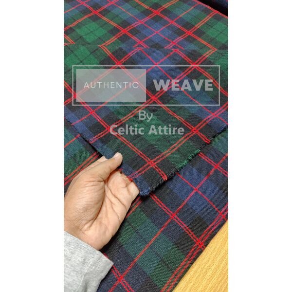 Guthrie Modern Tartan Fabric 16 Oz Acrylic Scottish Tartan - Image 3