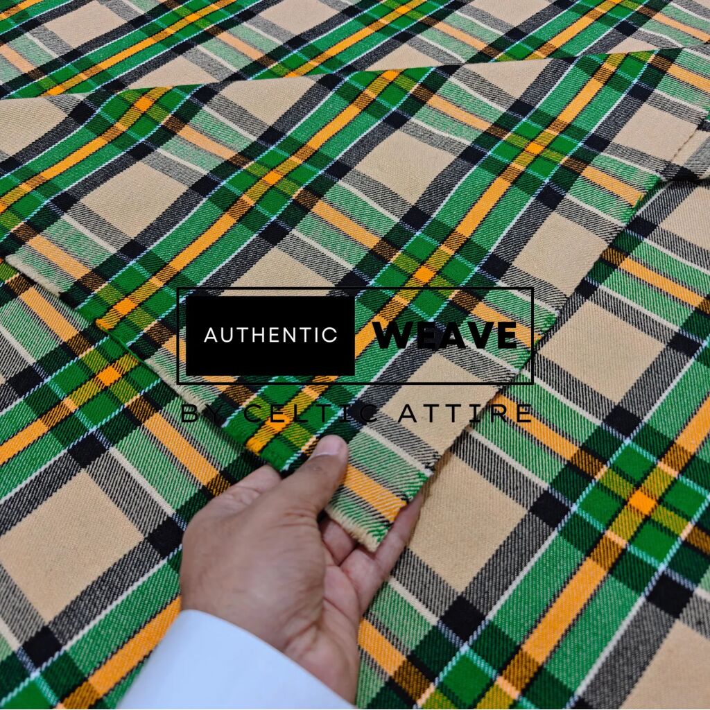 Hamilton of Brandon Tartan Fabric 16 Oz Acrylic Scottish Tartan 