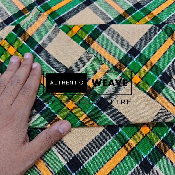 Hamilton of Brandon Tartan Fabric 16 Oz Acrylic Scottish Tartan - Image 2