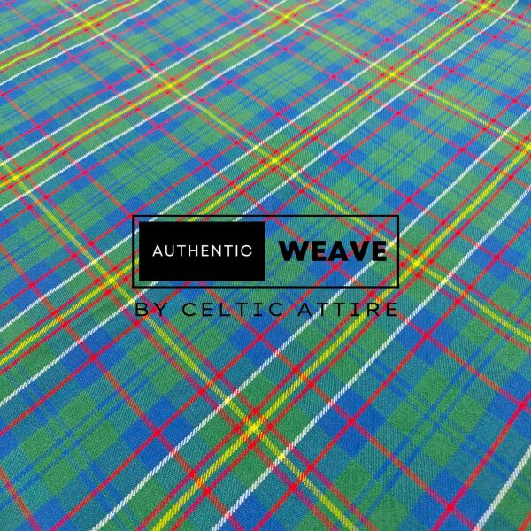 Hunter Ancient Tartan Fabric 16 Oz Acrylic Scottish Tartan - Image 2