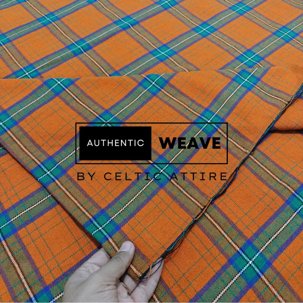Irish Joy Tartan Fabric 16 Oz Acrylic Scottish Tartan 