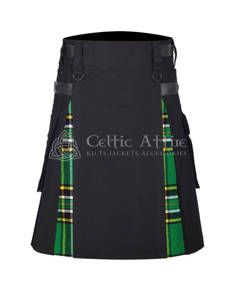 Irish National Cotton Hybrid Utility Kilt Irish National Cotton Hybrid Utility Kilt