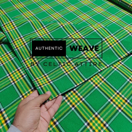 Irish Tartan Fabric 16 Oz Acrylic Scottish Tartan