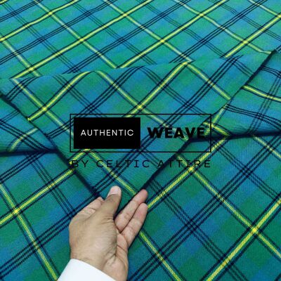 Johnston Ancient Tartan Fabric 16 Oz Acrylic Scottish Tartan 