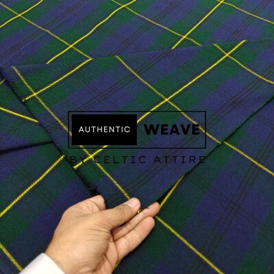 Johnston Modern Tartan Fabric 16 Oz Acrylic Scottish Tartan 