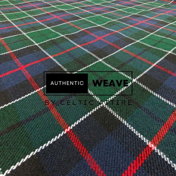 Leslie Green Modern Tartan Fabric 16 Oz Acrylic Scottish Tartan - Image 3