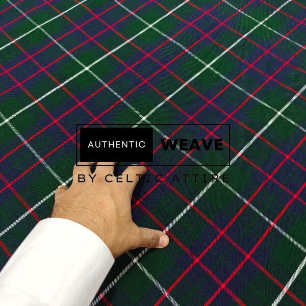 MacIntyre Modern Tartan Fabric 16 Oz Acrylic Scottish Tartan - Image 4