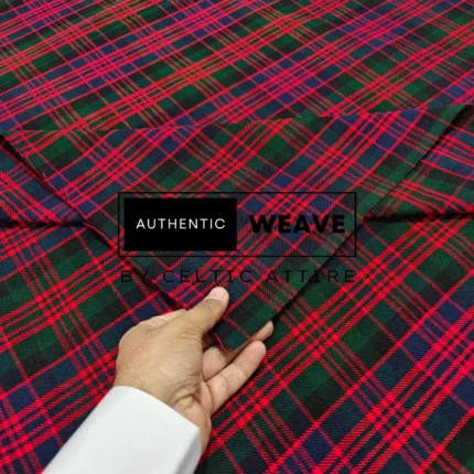 MacDonald Modern Tartan Fabric 16 Oz Acrylic Scottish Tartan