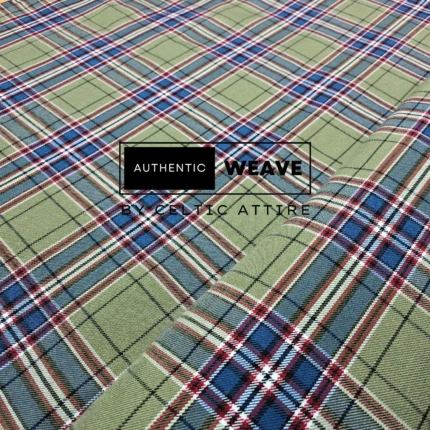 Macfarlane Hunting Ancient Weathered Tartan Fabric 16 Oz Tartan