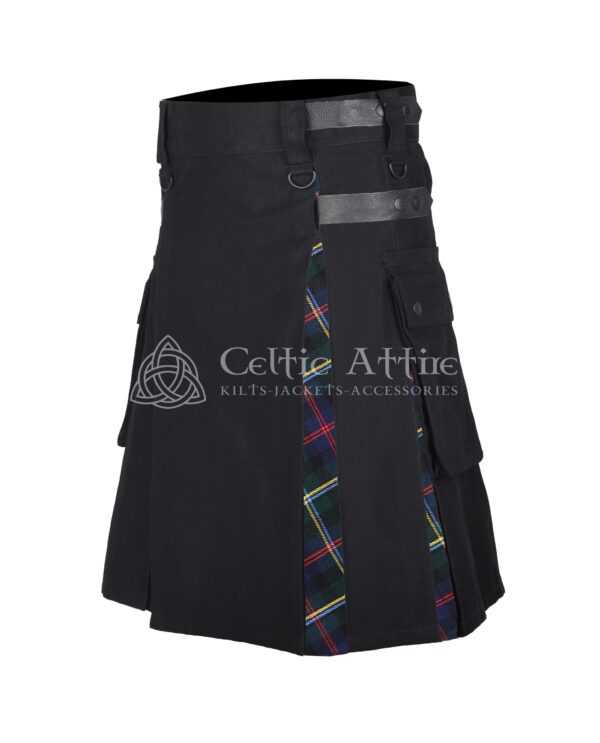 Malcolm Modern Cotton Hybrid Utility Kilt - Image 2