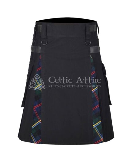 Malcolm Modern Cotton Hybrid Utility Kilt