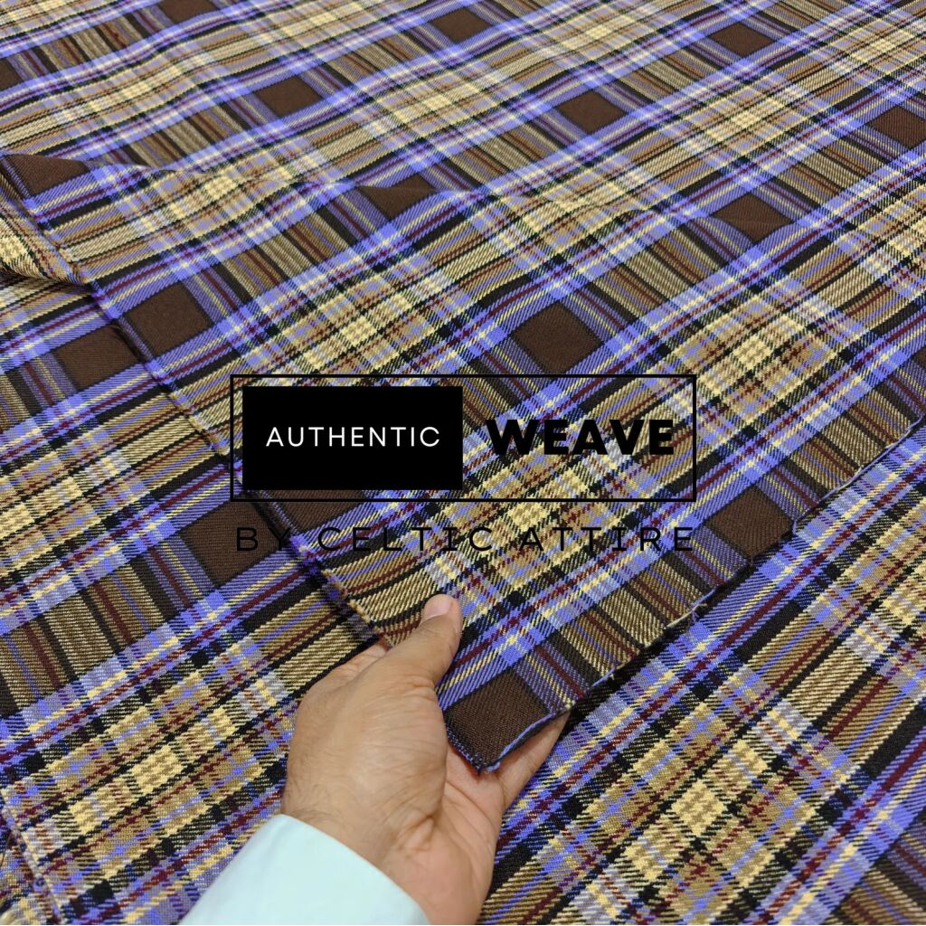 Outlaw Tartan Fabric 16 Oz Acrylic Scottish Tartan 