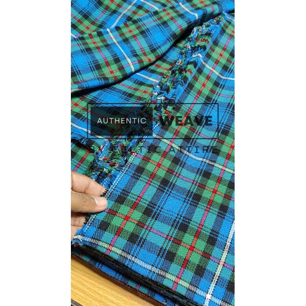 Robertson Hunting Tartan Fabric 16 Oz Acrylic Scottish Tartan - Image 3