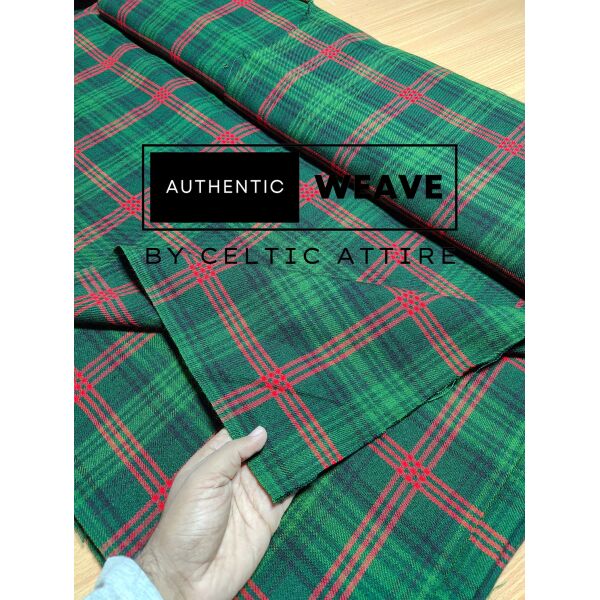 Ross Hunting Modern Tartan Fabric 16 Oz Acrylic Scottish Tartan - Image 3