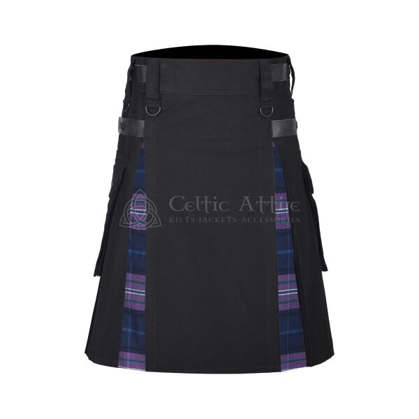 Scotland Forever Modern Cotton Hybrid Utility Kilt