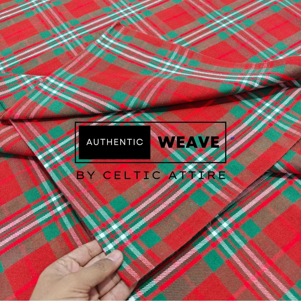 Scott Hunting Ancient Tartan Fabric 16 Oz Acrylic Scottish Tartan 