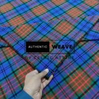 Scottish Rivers Tartan Fabric 16 Oz Acrylic Scottish Tartan