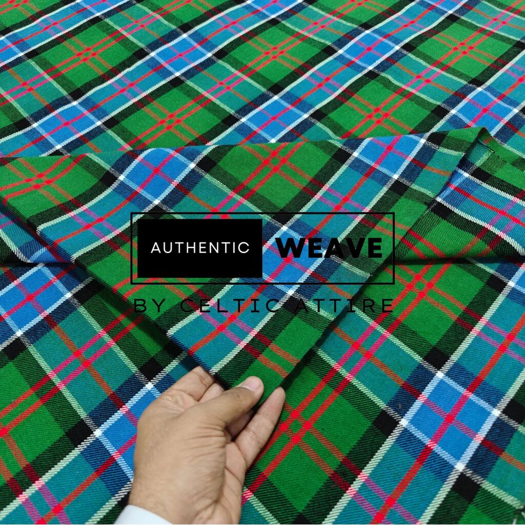 Sinclair Ancient Tartan Fabric 16 Oz Acrylic Scottish Tartan 