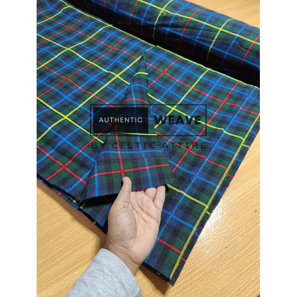 Smith Tartan Fabric 16 Oz Acrylic Scottish Tartan - Image 2
