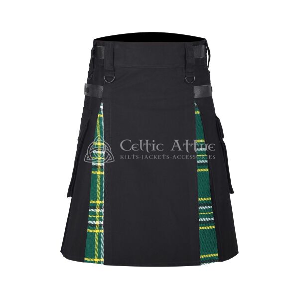 St Patrick Cotton Hybrid Utility Kilt