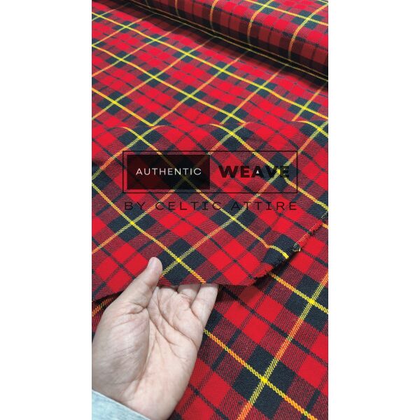 Wallace Modern Tartan Fabric 16 Oz Acrylic Scottish Tartan - Image 3